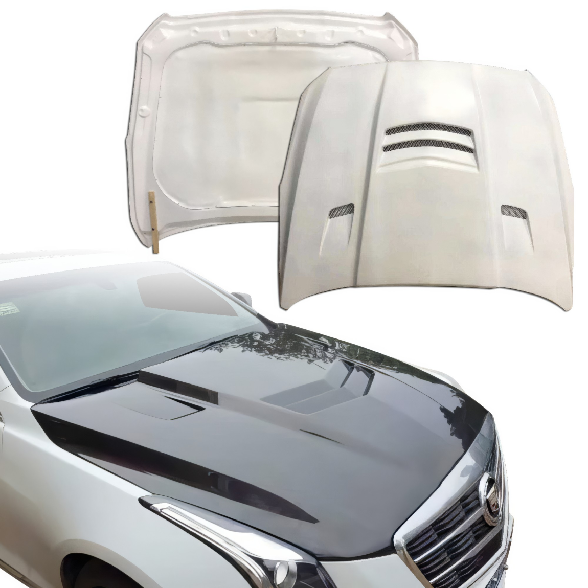 All kind of body kits for Cadillac ATS 2012. Exterior/Hoods 