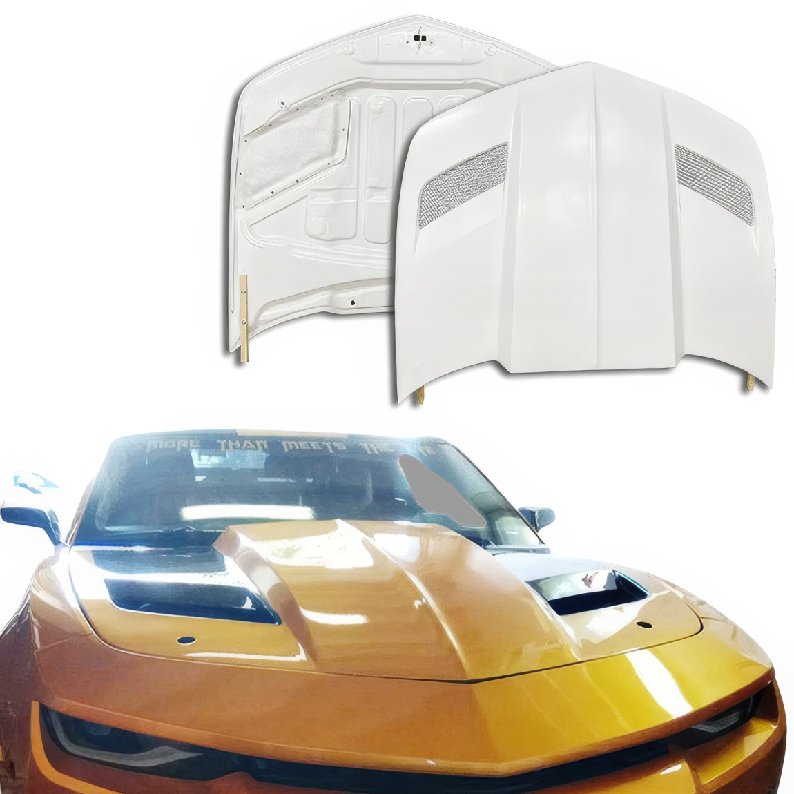 All kind of body kits for Chevrolet Camaro 2010. Exterior/Hoods 