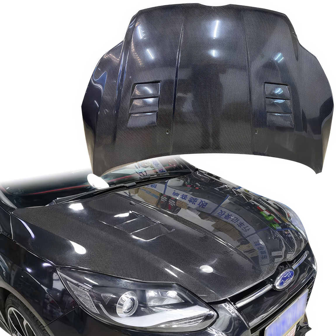 All kind of body kits for Ford Focus 2012. Exterior/Hoods 