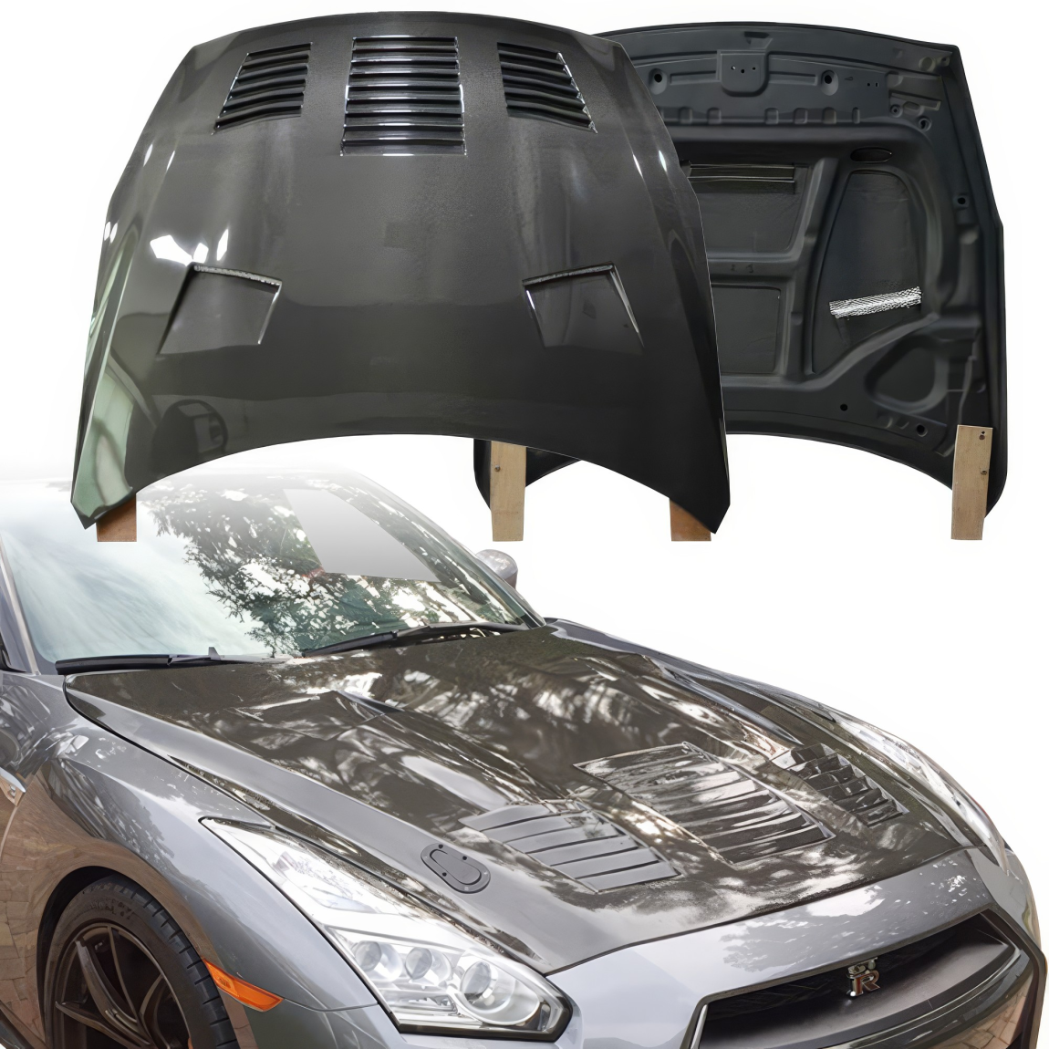 All kind of body kits for Nissan GT-R 2009. Exterior/Hoods 