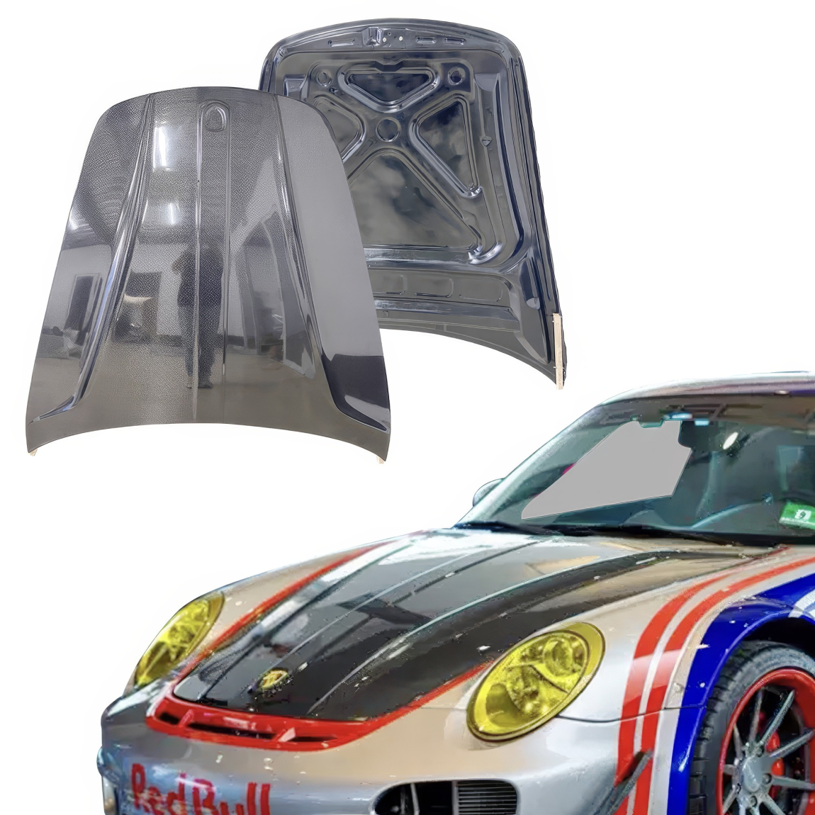 All kind of body kits for Porsche 911 2006. Exterior/Hoods 