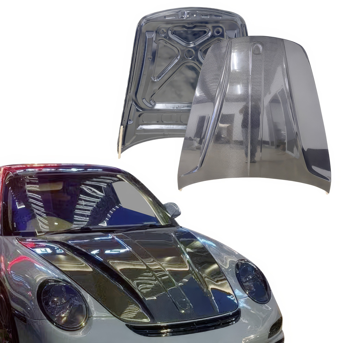 All kind of body kits for Porsche Boxster 2005. Exterior/Hoods 