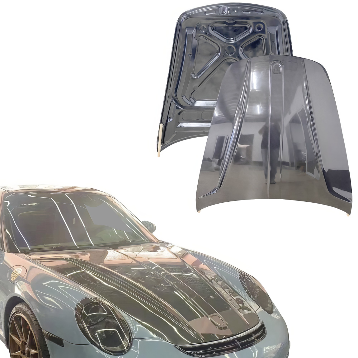 All kind of body kits for Porsche Boxster 2005. Exterior/Hoods 