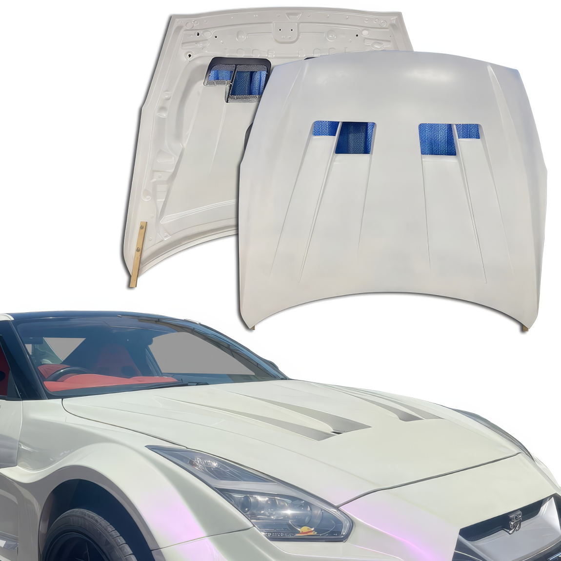 All kind of body kits for Nissan GT-R 2009. Exterior/Hoods 