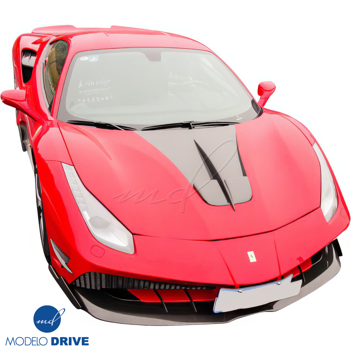 All kind of body kits for Ferrari 488 2016. Exterior/Hoods 