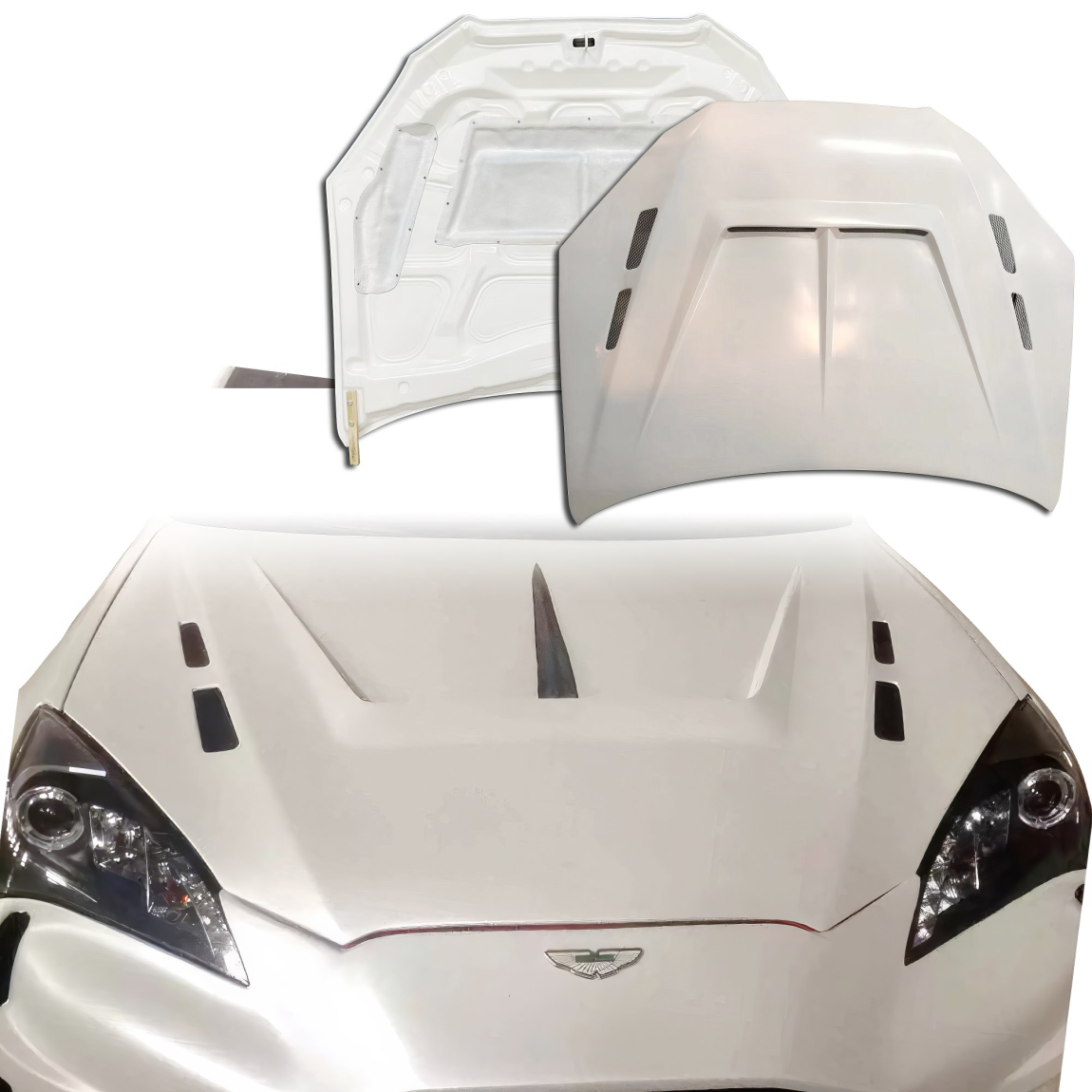 All kind of body kits for Hyundai Genesis 2010. Exterior/Hoods 