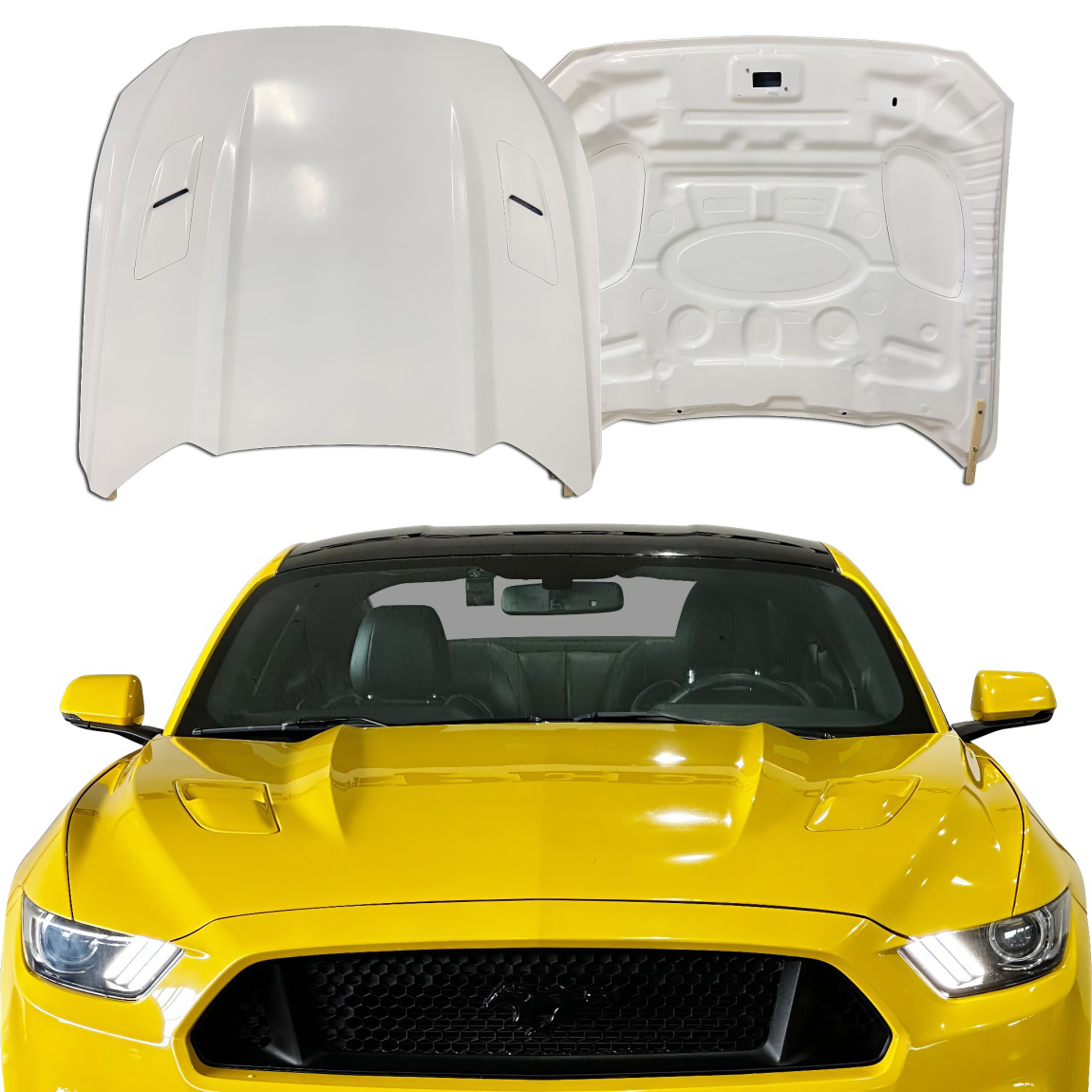 All kind of body kits for Ford Mustang 2015. Exterior/Hoods 