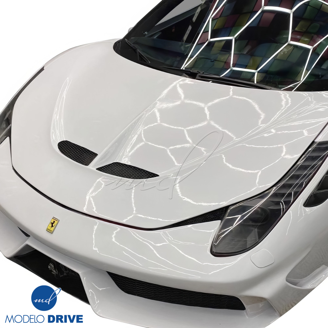 All kind of body kits for Ferrari 458 2010. Exterior/Hoods 