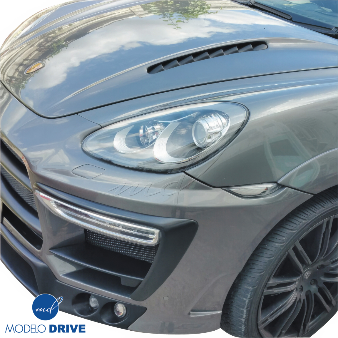 All kind of body kits for Porsche Cayenne 2011. Exterior/Hoods 