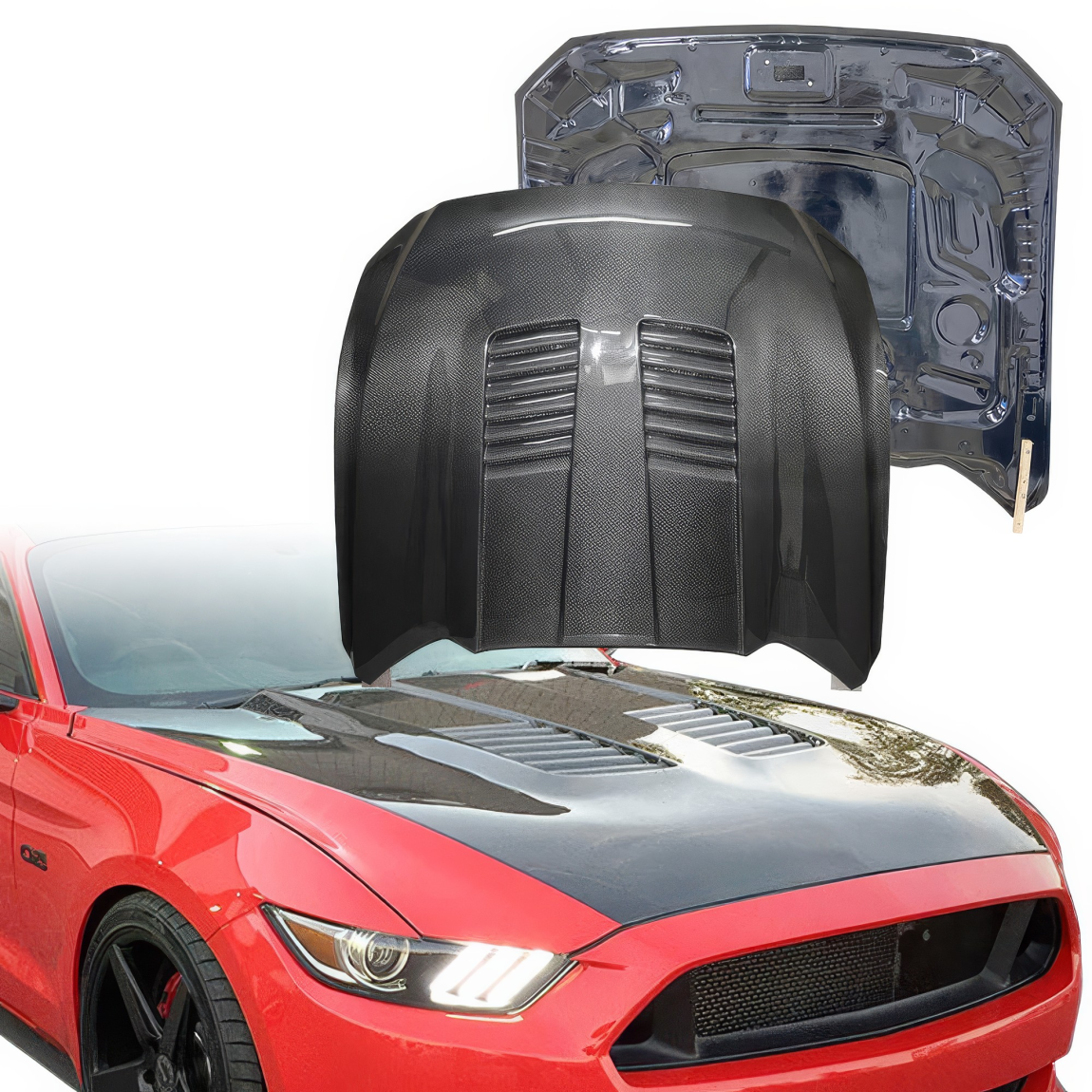 All kind of body kits for Ford Mustang 2015. Exterior/Hoods 