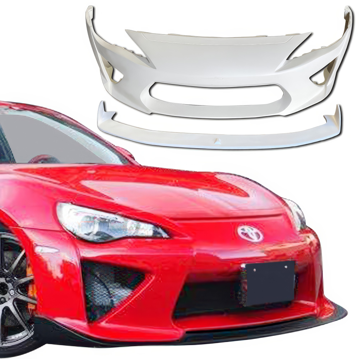 All kind of body kits for Subaru BRZ 2013. Exterior/Front Bumpers or Lips 