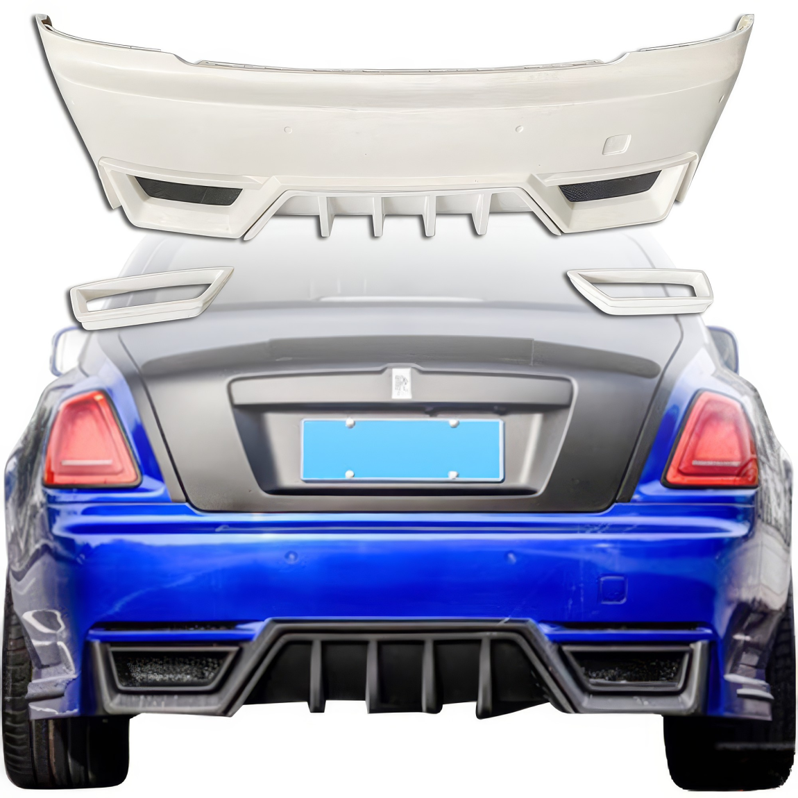 All kind of body kits for Rolls-Royce Ghost 2010. Exterior/Rear Bumpers or Lips 