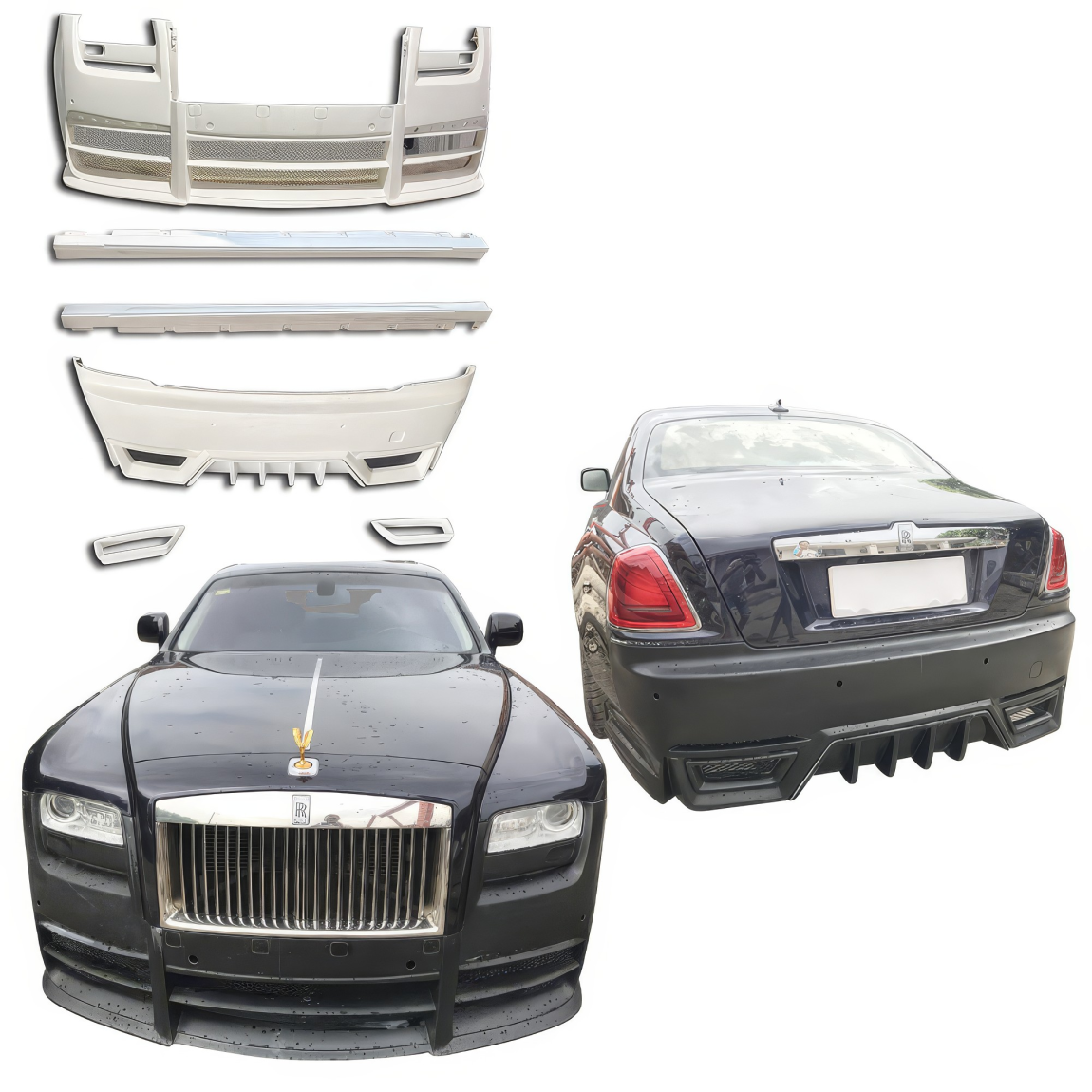 All kind of body kits for Rolls-Royce Ghost 2010. Exterior/Complete Body Kits 