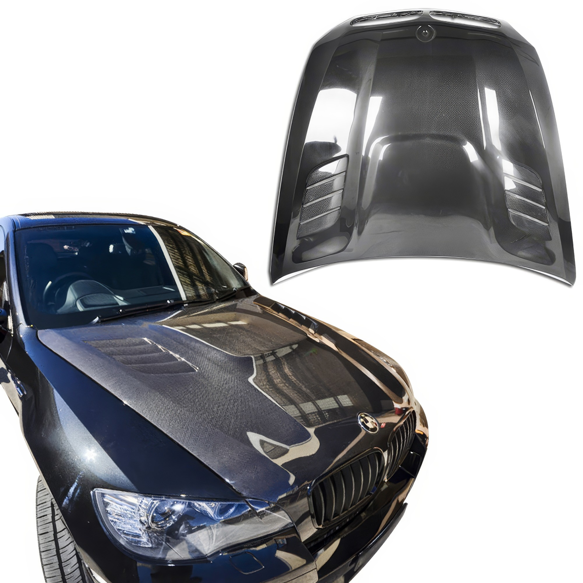 All kind of body kits for BMW X5 2007. Exterior/Hoods 