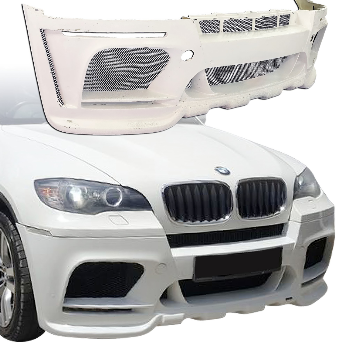 All kind of body kits for BMW X6 2008. Exterior/Front Bumpers or Lips 