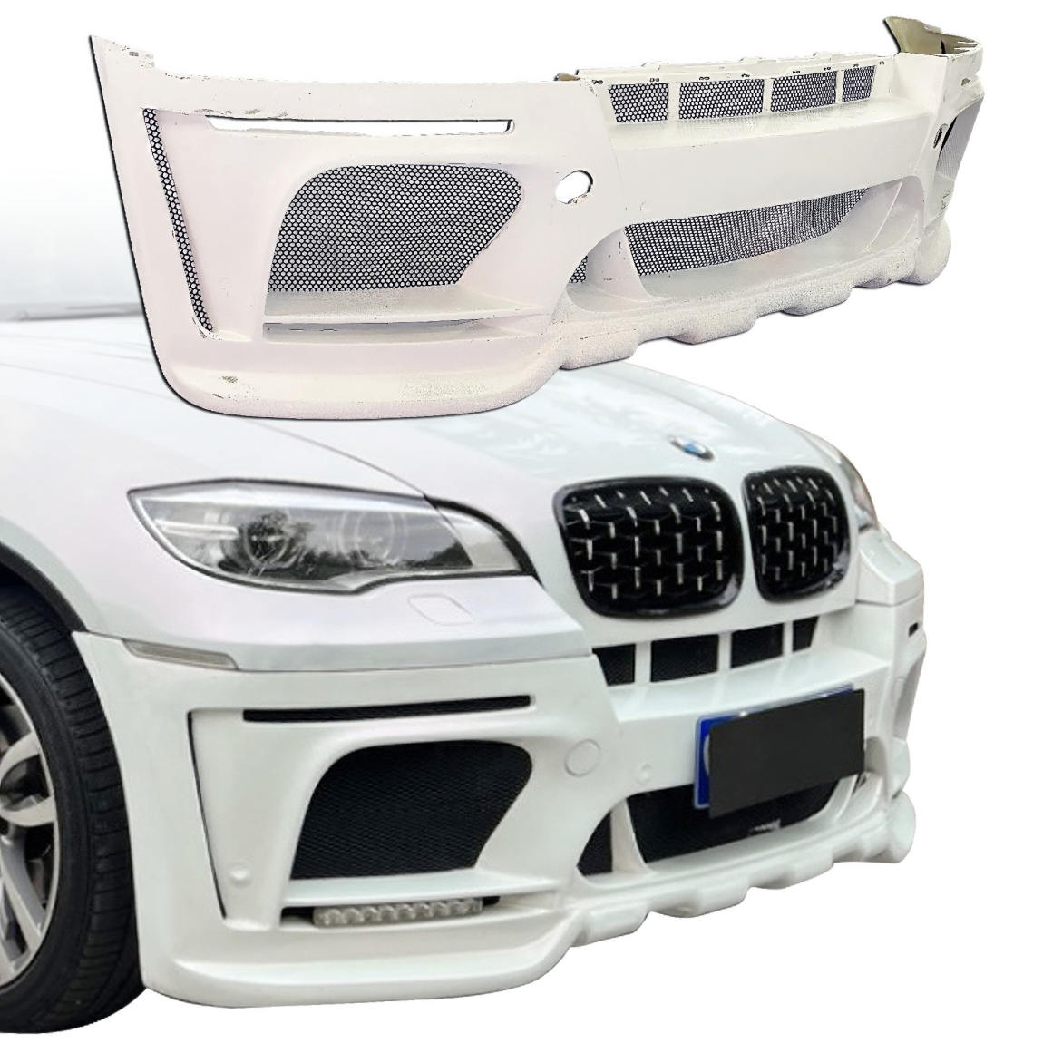 All kind of body kits for BMW X6 2008. Exterior/Front Bumpers or Lips 