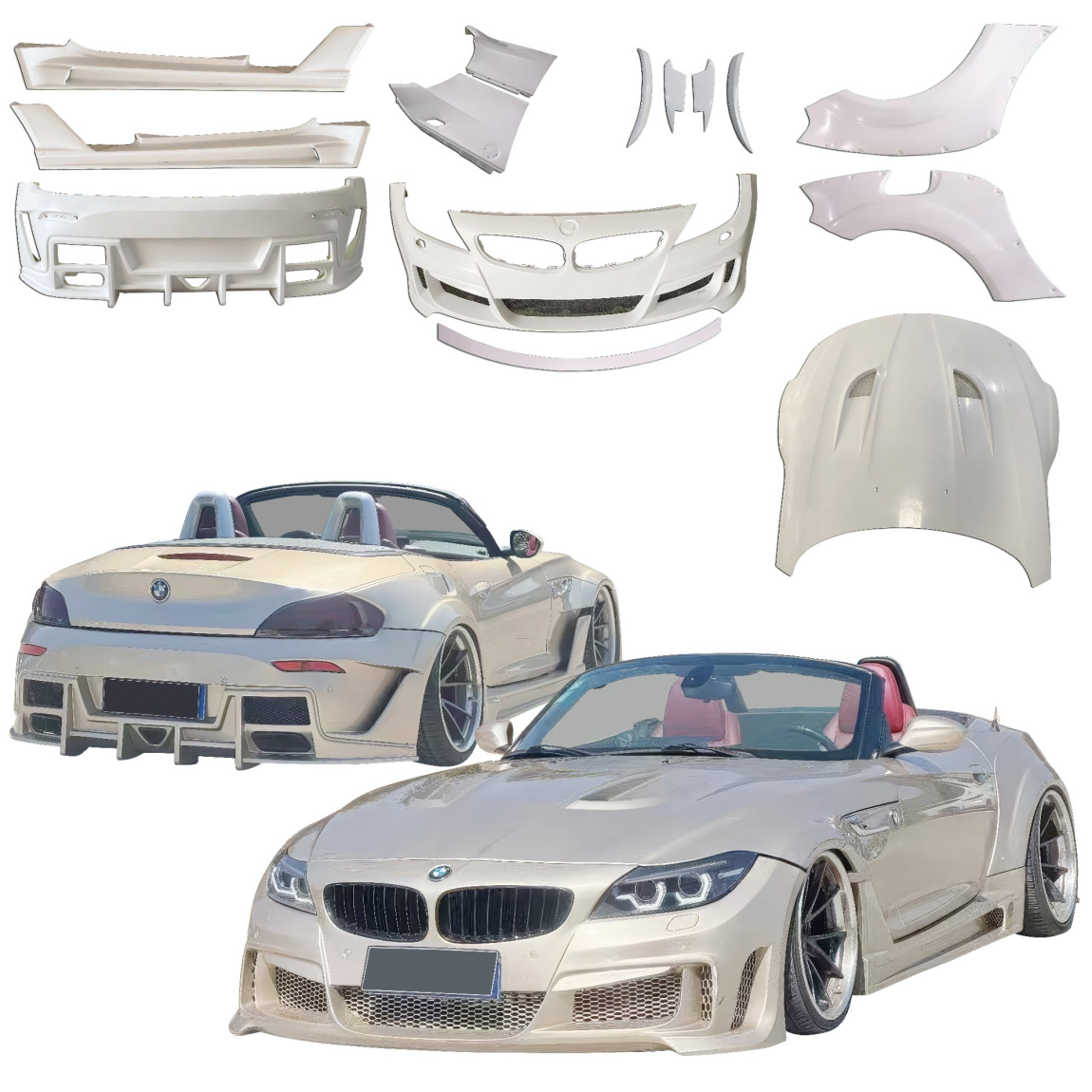 All kind of body kits for BMW Z4 2009. Exterior/Complete Body Kits 