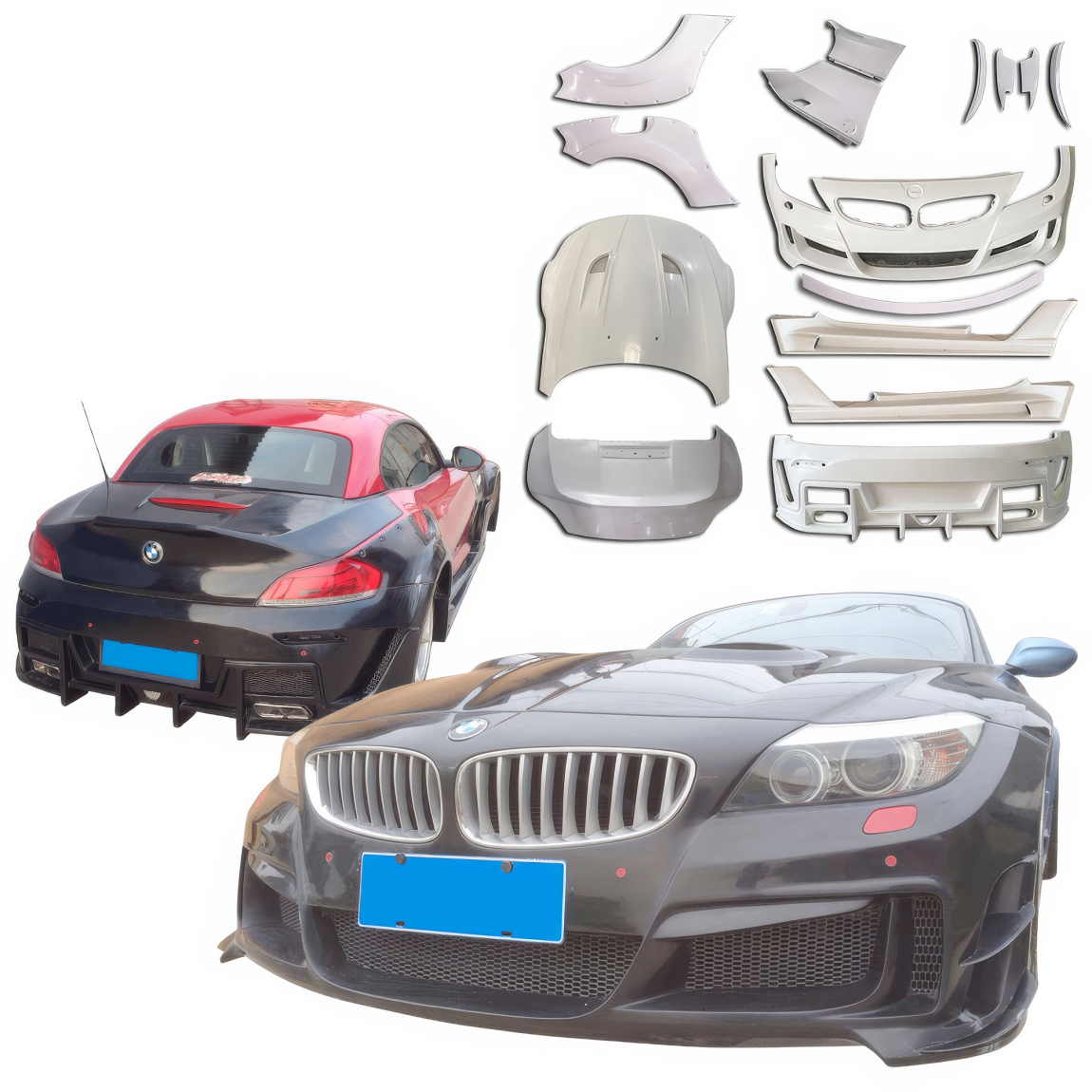 All kind of body kits for BMW Z4 2009. Exterior/Complete Body Kits 