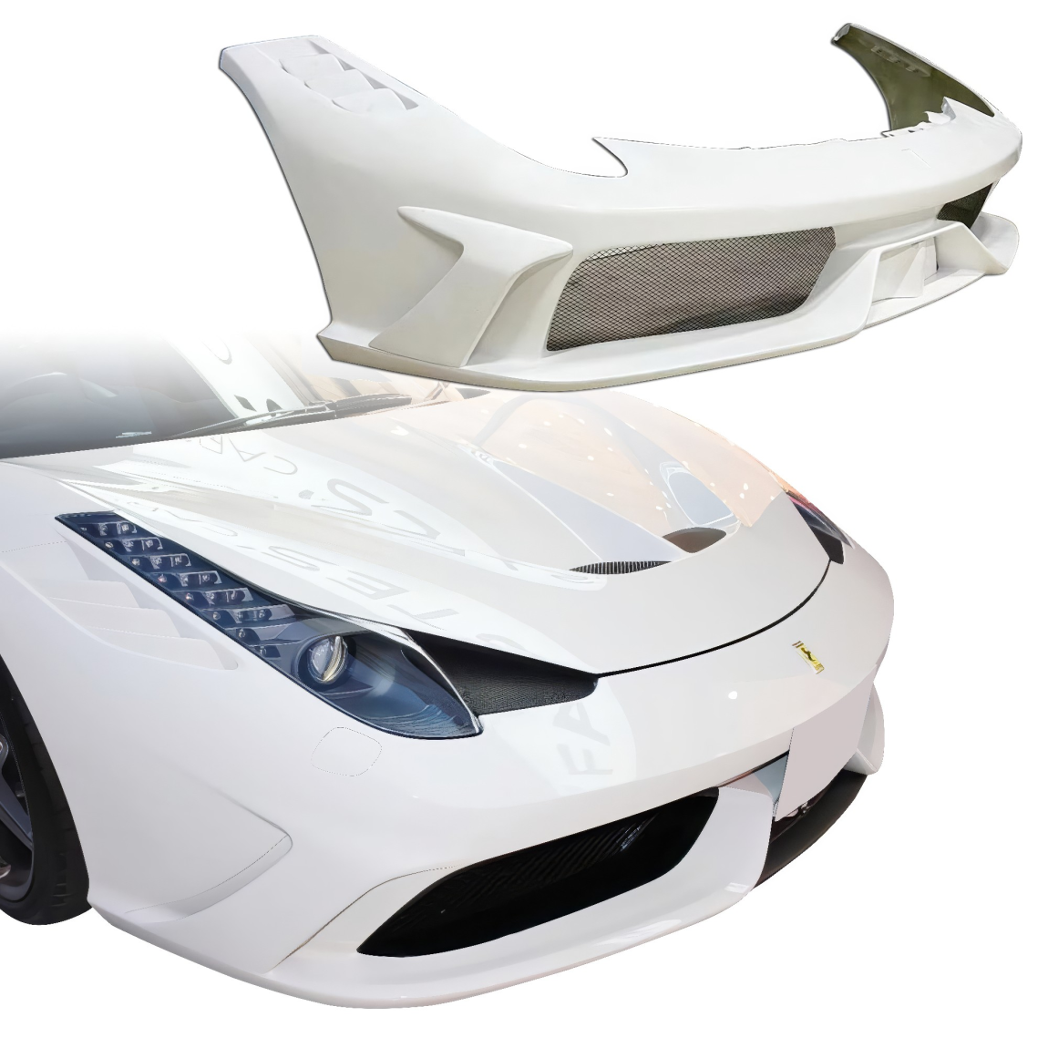 All kind of body kits for Ferrari 458 2010. Exterior/Front Bumpers or Lips 