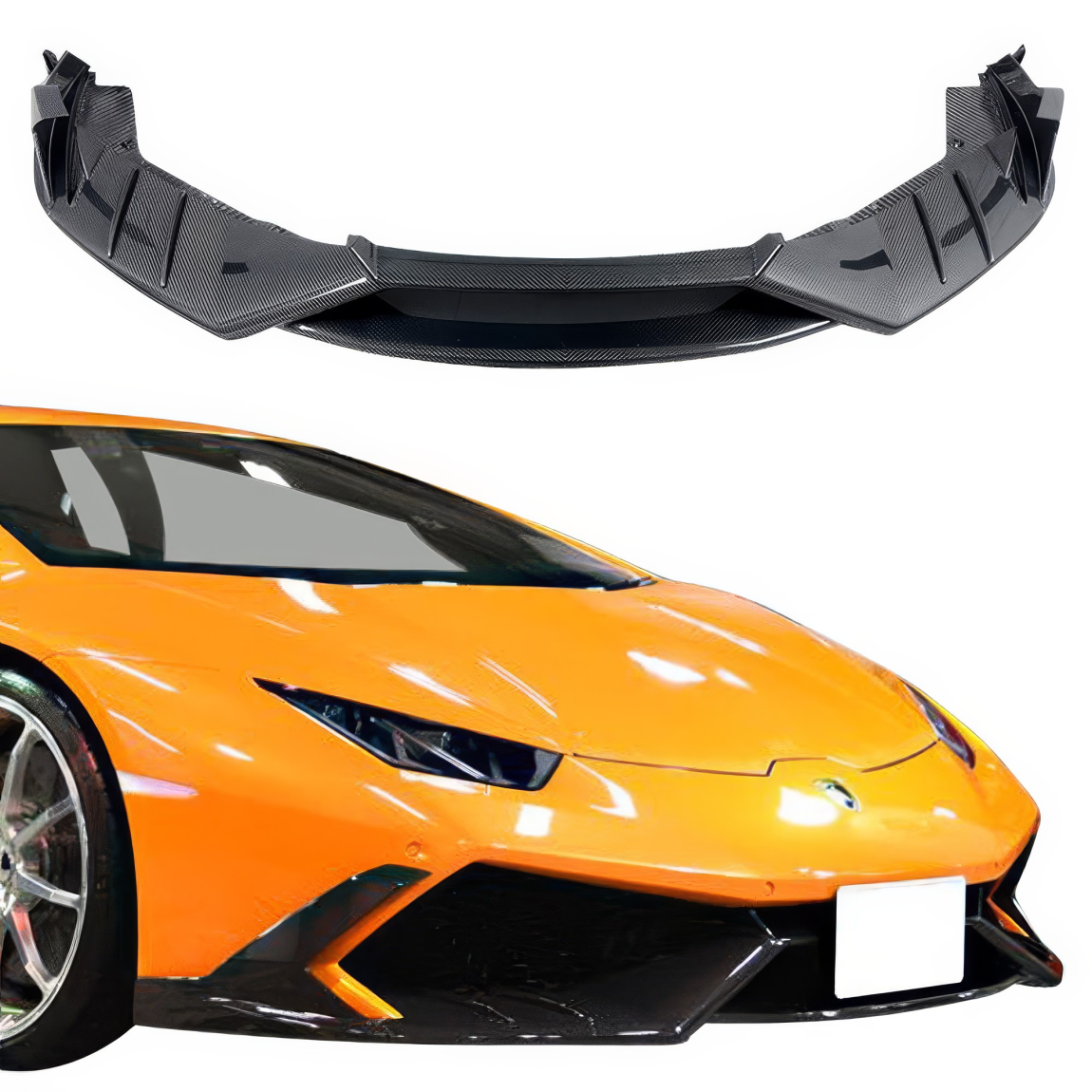 All kind of body kits for Lamborghini Huracan 2014. Exterior/Front Bumpers or Lips 