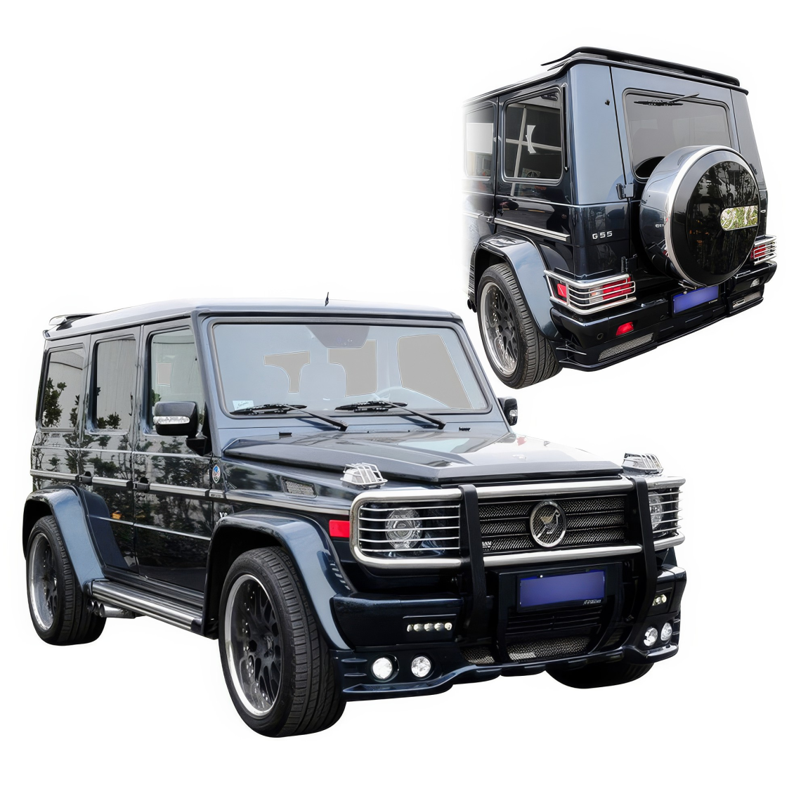 All kind of body kits for Mercedes-Benz G-Class 1999. Exterior/Complete Body Kits 