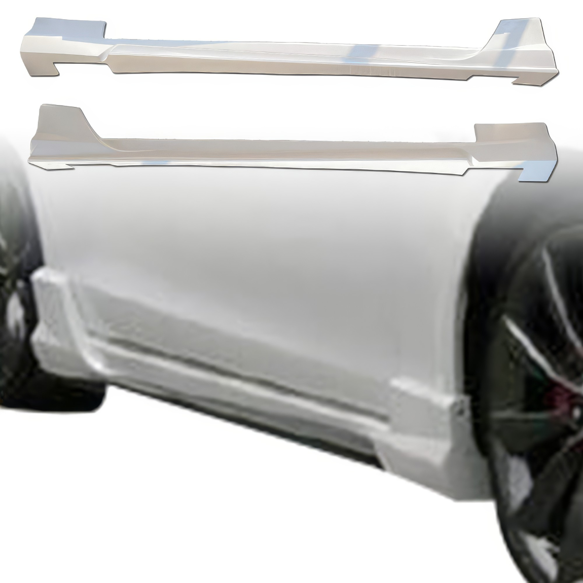 All kind of body kits for Tesla S 2012. Exterior/Side Skirts 