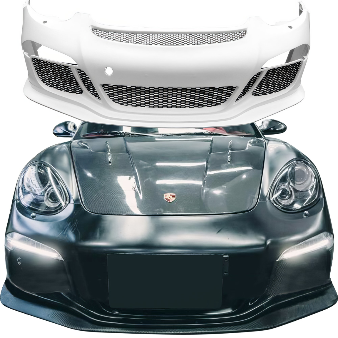 All kind of body kits for Porsche Boxster 2009. Exterior/Front Bumpers or Lips 