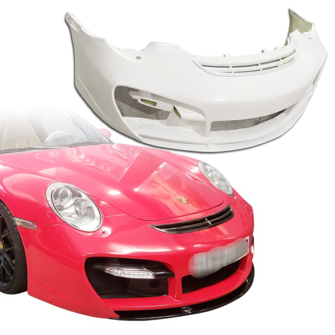 All kind of body kits for Porsche 911 2005. Exterior/Front Bumpers or Lips 