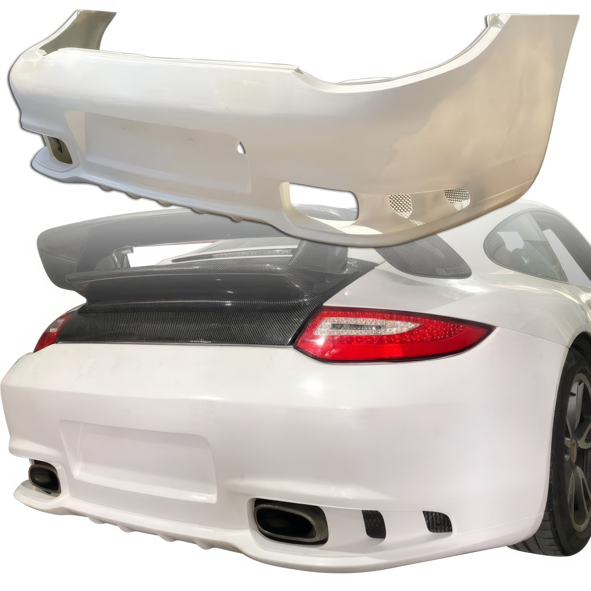 All kind of body kits for Porsche 911 2010. Exterior/Rear Bumpers or Lips 