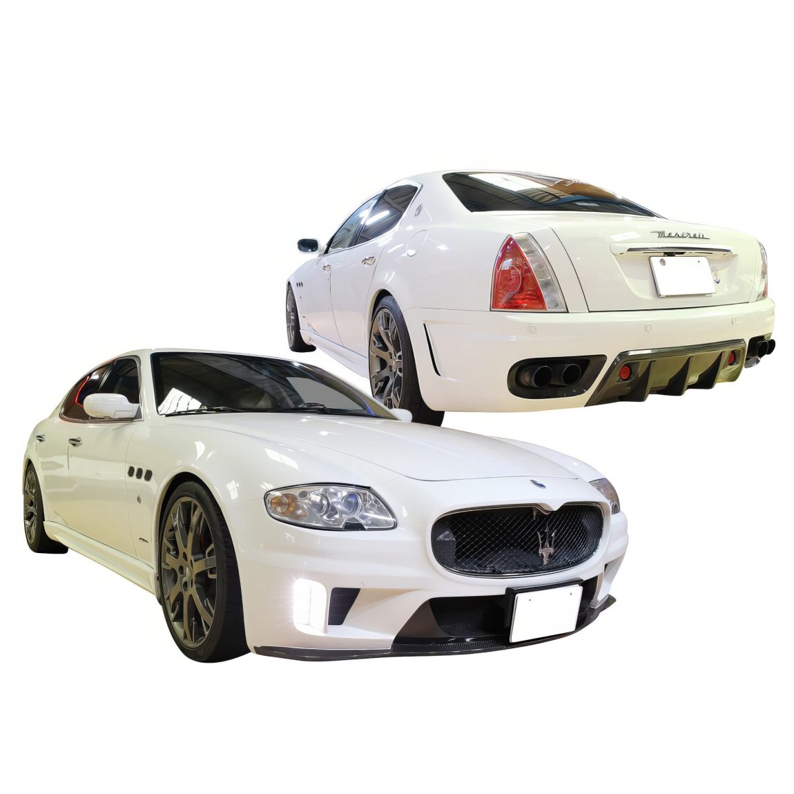 All kind of body kits for Maserati Quattroporte 2005. Exterior/Complete Body Kits 