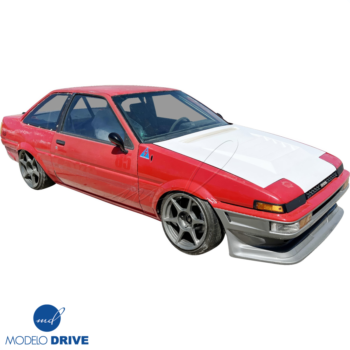 All kind of body kits for Toyota Corolla 1984. Exterior/Hoods 