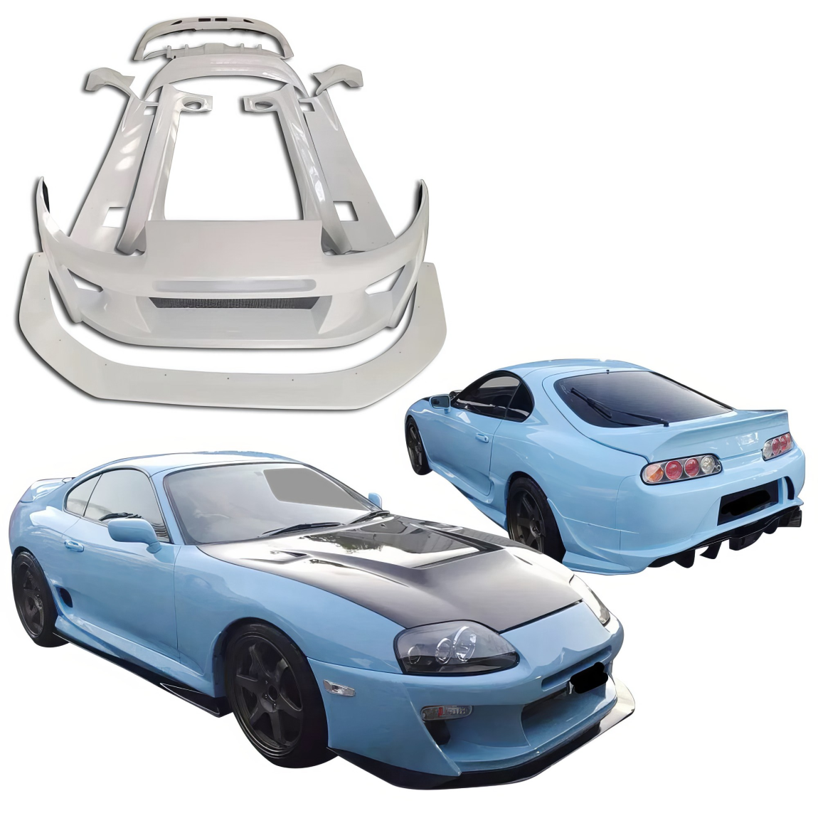 All kind of body kits for Toyota Supra 1993. Exterior/Complete Body Kits 