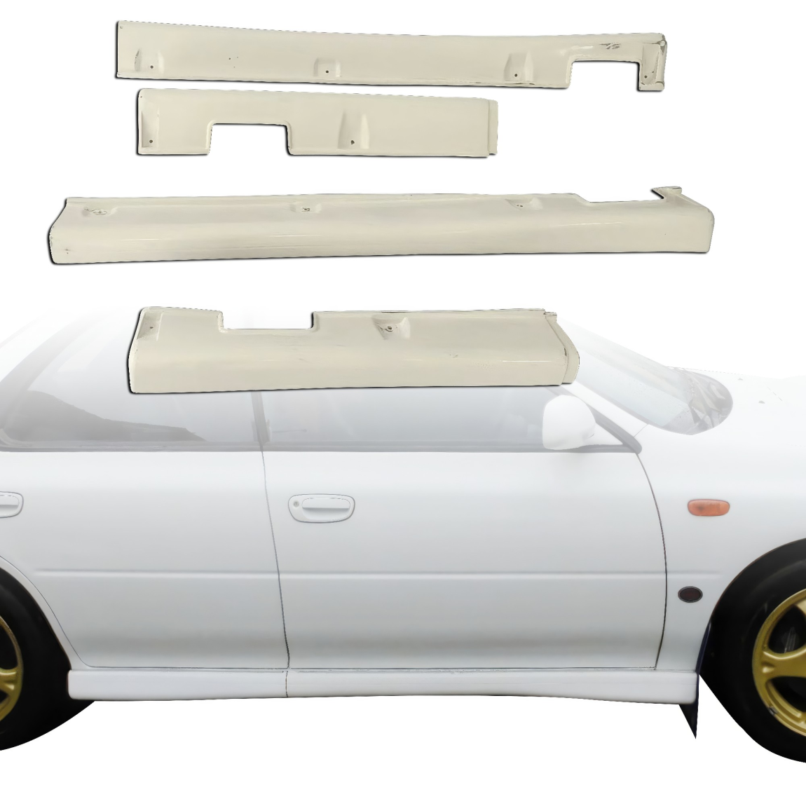 All kind of body kits for Subaru Impreza 1993. Exterior/Side Skirts 