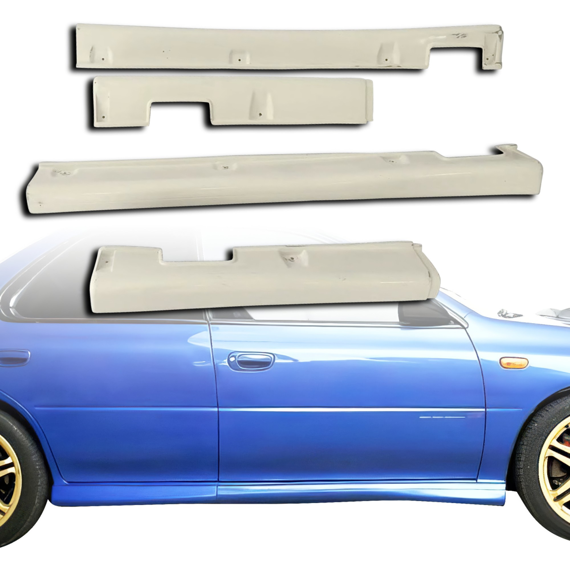 All kind of body kits for Subaru Impreza 1993. Exterior/Side Skirts 