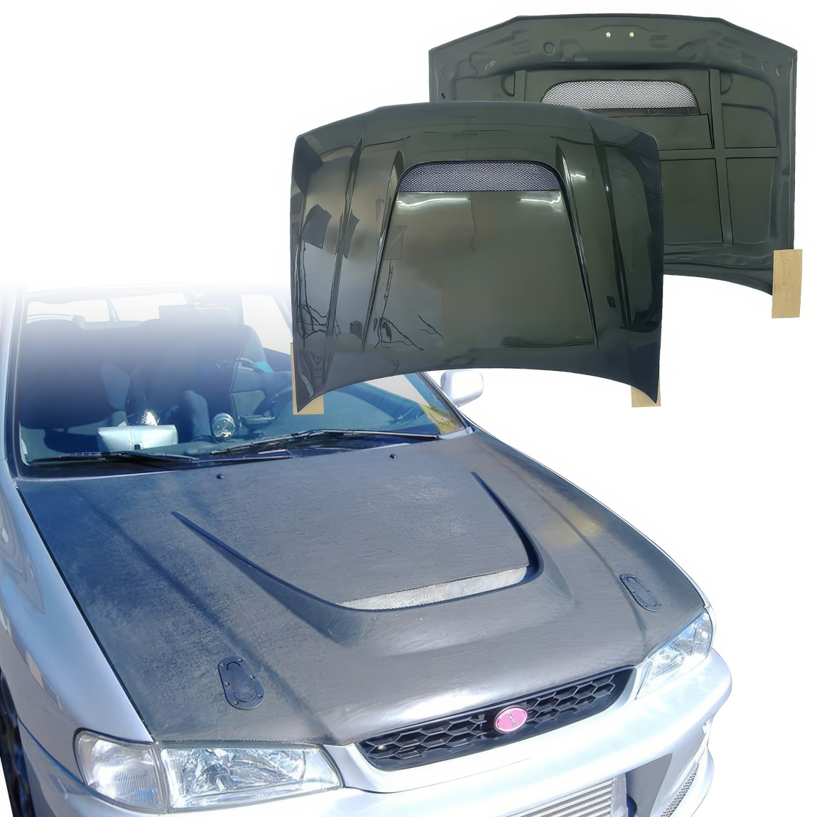 All kind of body kits for Subaru Impreza 1993. Exterior/Hoods 