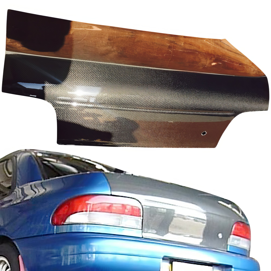 All kind of body kits for Subaru Impreza 1993. Exterior/Trunks 