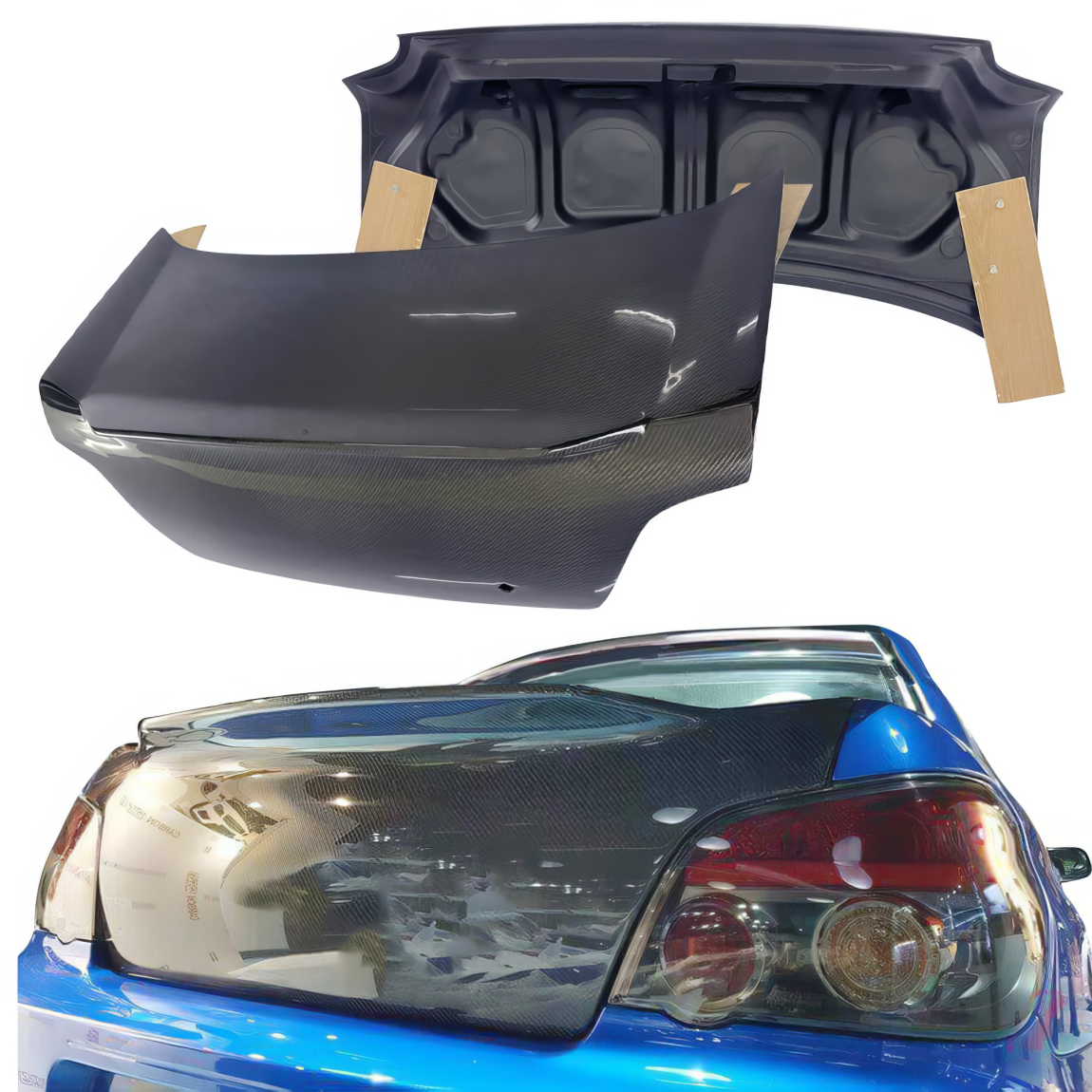 All kind of body kits for Subaru Impreza 2002. Exterior/Trunks 