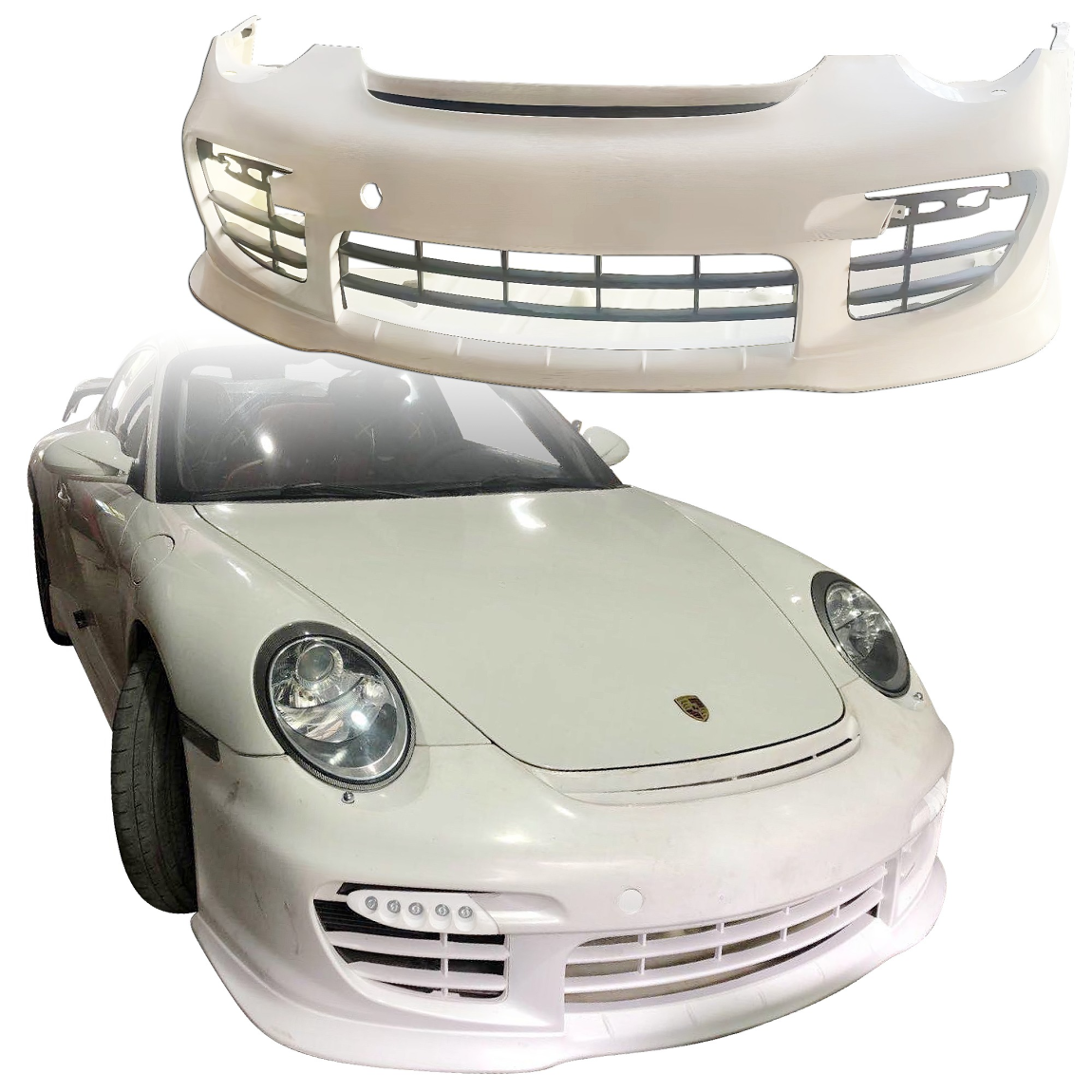 All kind of body kits for Porsche 911 2005. Exterior/Front Bumpers or Lips 