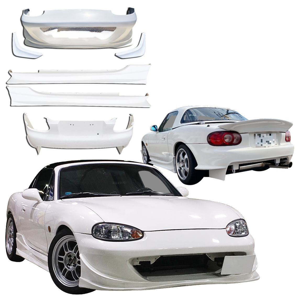 All kind of body kits for Mazda Miata 1998. Exterior/Complete Body Kits 