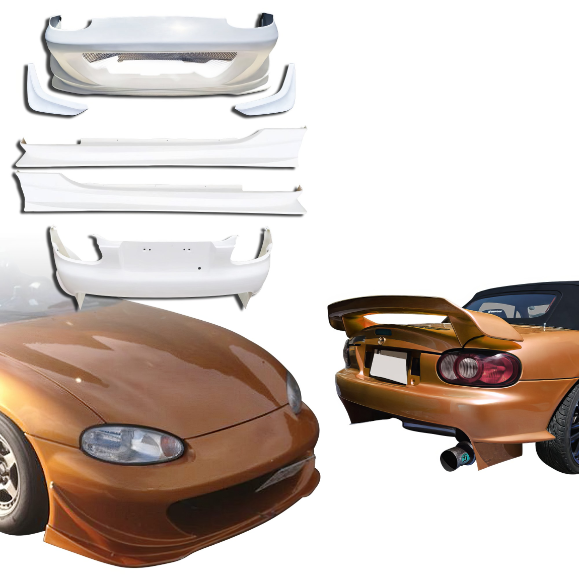 All kind of body kits for Mazda Miata 1998. Exterior/Complete Body Kits 