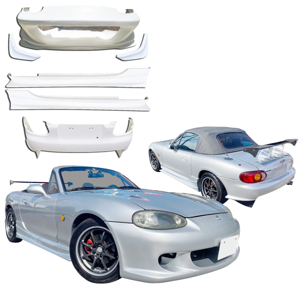 All kind of body kits for Mazda Miata 2001. Exterior/Complete Body Kits 