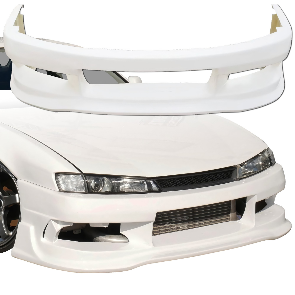 All kind of body kits for Nissan 240SX 1997. Exterior/Front Bumpers or Lips 