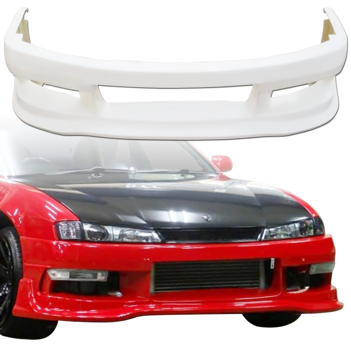 All kind of body kits for Nissan 240SX 1997. Exterior/Front Bumpers or Lips 