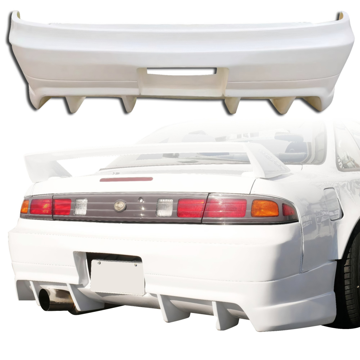 All kind of body kits for Nissan 240SX 1995. Exterior/Rear Bumpers or Lips 