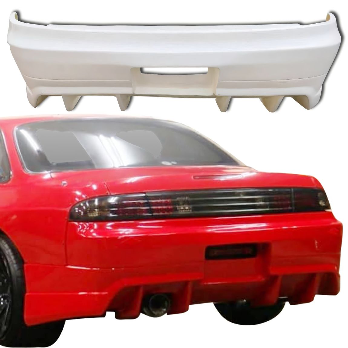 All kind of body kits for Nissan 240SX 1995. Exterior/Rear Bumpers or Lips 