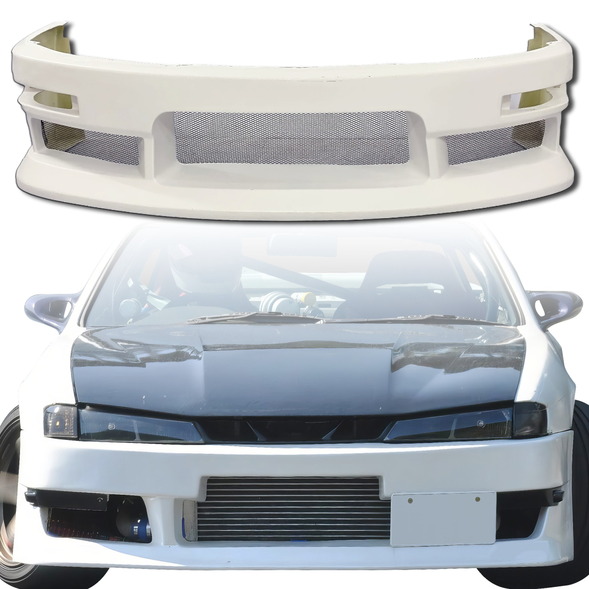 All kind of body kits for Nissan 240SX 1997. Exterior/Front Bumpers or Lips 