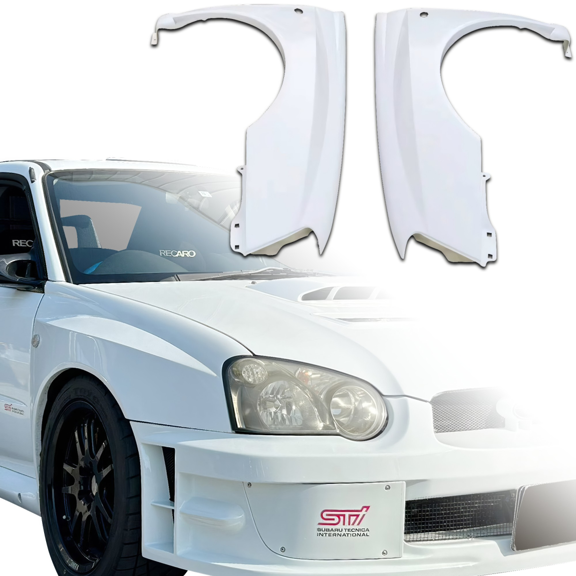 All kind of body kits for Subaru Impreza 2004. Exterior/Fenders 