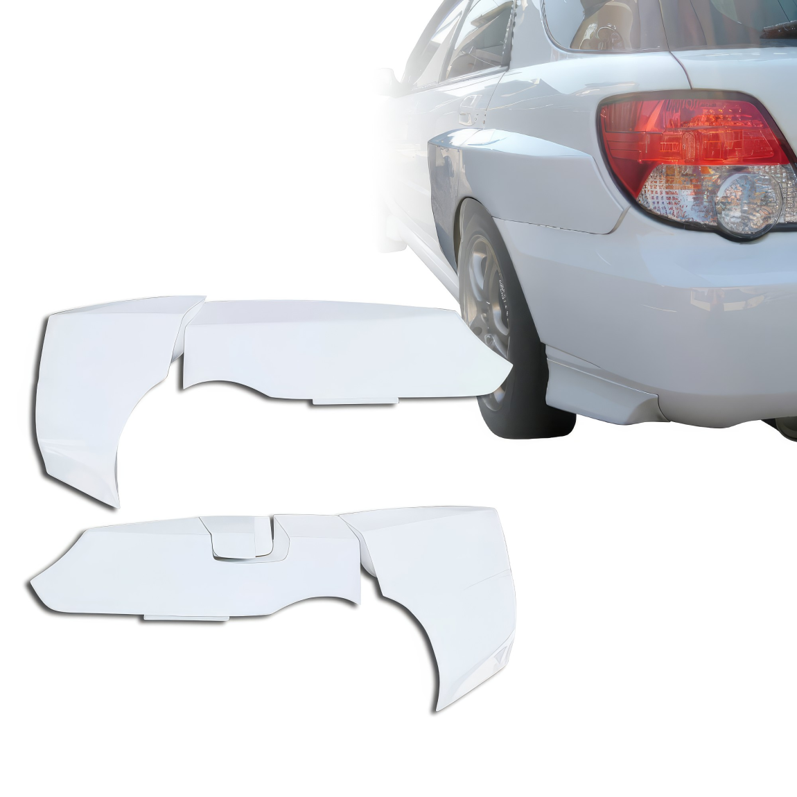 All kind of body kits for Subaru Impreza 2002. Exterior/Fenders 