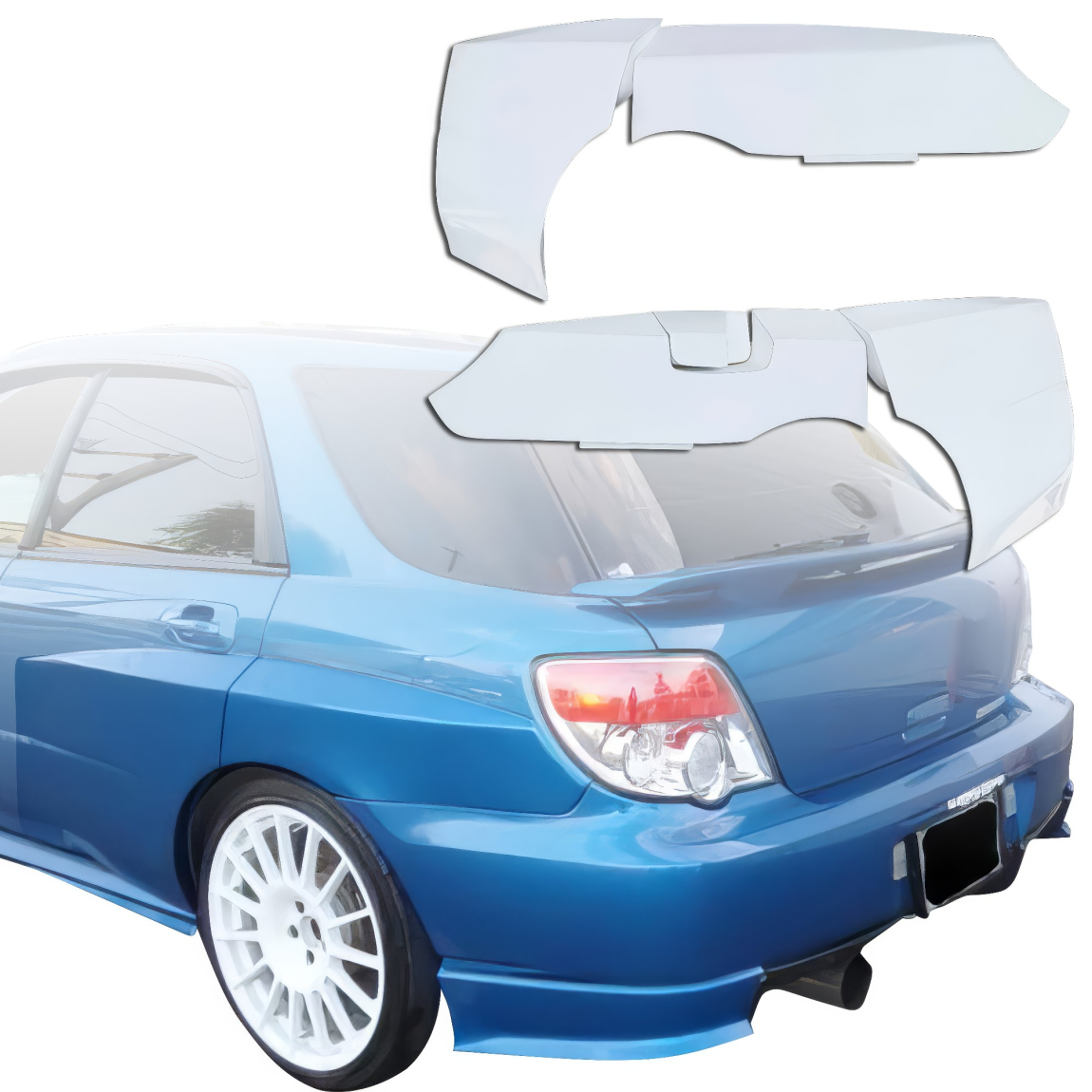 All kind of body kits for Subaru Impreza 2002. Exterior/Fenders 