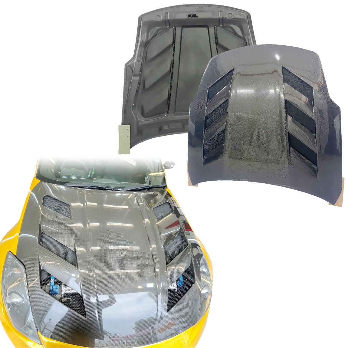 All kind of body kits for Nissan 350Z 2003. Exterior/Hoods 
